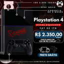 CONSOLE PLAYSTATION 4 FAT DESBLOQUEADO - SONY