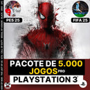 PACOTE DE 5.000 JOGOS - PLAYSTATION 3