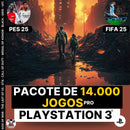 PACOTE DE 14.000 JOGOS - PLAYSTATION 3
